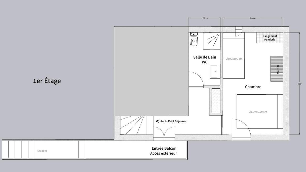 Chambre Privative Dans Ferme Renovee A 7Mn De Perigueux Champcevinel 外观 照片